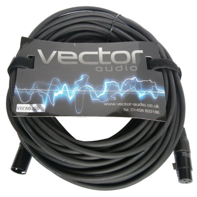 VEC60320 MIC Cable XLR Male XLR Female 20m.jpg